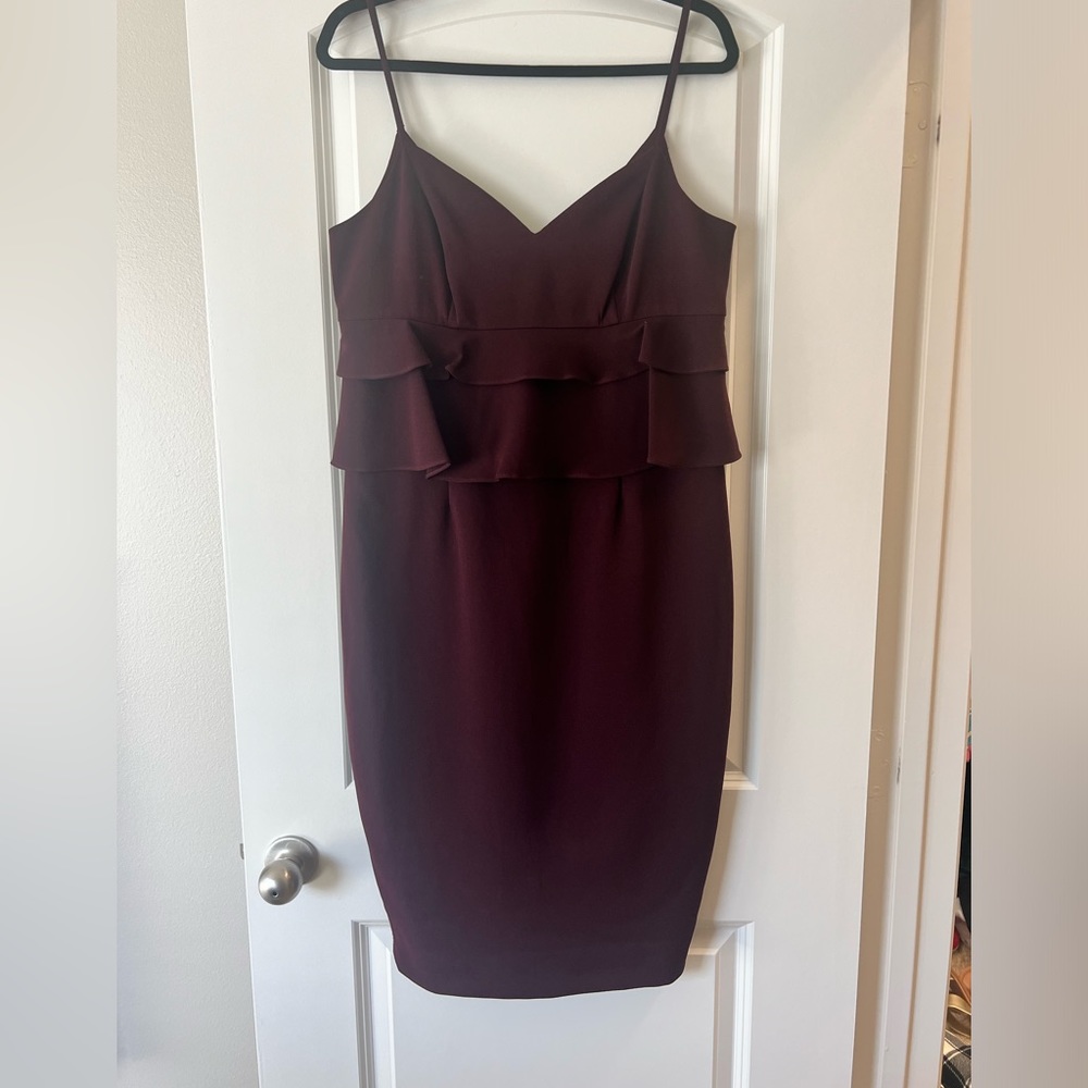 Giani Bini Molly dress in Wine NWT